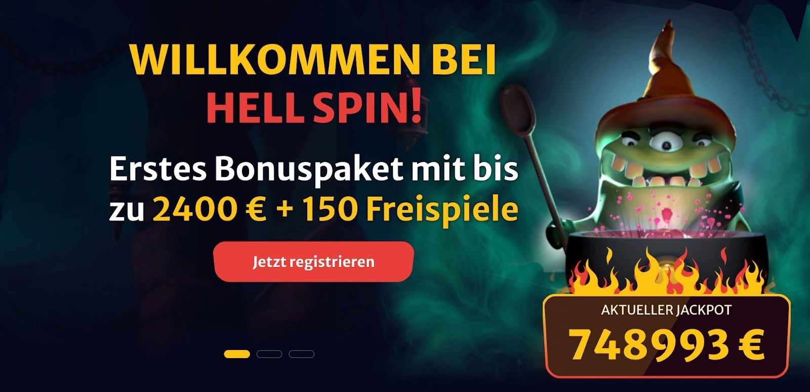 Hell Spin Casino Willkommenspaket